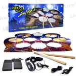 Mukikim Rock And Roll It Drum Live Up Portable Set For Kids & Adults. Fixed Price $79.99.