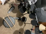 Alesis 8 Pcs Nitro Electronic Drum Set With Kick Pedal. Fixed Price $600.00.
