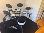Kat Percussion KT-300 Electronic Drum Set W/remo Mesh Heads. Fixed Price $650.00.