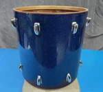 Slingerland 60S Vintage 16X16 Floor Tom Drum Shell W/ Lugs Blue Sparkle. Fixed Price $229.99.
