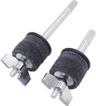 Cashbeat Cymbal Set, 4" & 5.7" With 8MM Thread, Grey. Fixed Price $14.76.