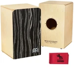 Meinl Percussion WCAJ300NT-SO Birch Woodcraft Snare Cajon, Striped Onyx W/ Cloth. Fixed Price $169.99.