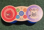 Baby Einstein Hape Wooden Bongo Drum Musical Toy Tested Working. Fixed Price $11.20.