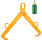 Wowdiy Vertical Drum Clamp - Lifter For 55 Gallon Steel And Yellow. Fixed Price $91.99.