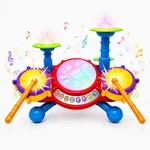 Play Baby Toddler Jazz Drum Set Kids Musical Electronic Light Up Education Gift. Fixed Price $25.99.