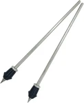 Pair Bass Drum Spurs Legs Vintage Metal Straight Floor Tom 14.5INCH Kick. Fixed Price $23.79.