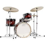 Drum Workshop Design Series Frequent Flyer 4-PIECE Shell Pack Tobacco Burst. Fixed Price $1699.00.