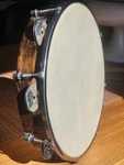 Vtg 11" Wooden Pandeiro Hand Frame Drum/percussion/tambourine/tunable Head Japan. Fixed Price $85.00.