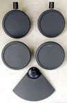 Yamaha TP65 Electronic Drum Dtx Trigger Pads Lot (4) & (1) PCY65 Cymbal. Fixed Price $84.94.