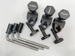Three Roland MDH-7U V-drum Cymbal Rack Clamp MDH7U Mount L-rod For MDC7U. Fixed Price $42.99.
