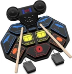 Electronic Drum Set - Yuoioyu Electric Roll Up Portable Colorful. Fixed Price $63.99.