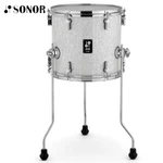 Sonor Series 14" X 13" Maple Floor Tom White Marine Pearl AQ2-1413-FT-WHP. Fixed Price $309.00.