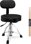 Ktaxon Drum Throne With Backrest, Oversized Motorcycle Shape Seat Height Adjusta. Fixed Price $116.42.