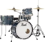 Pearl Roadshow 4-PIECE Complete Drum Set With Cymbals Aqua Blue Glitter. Fixed Price $615.99.
