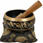Shalinindia Tibetan Singing Bowl Set For Meditation - Buddhist Musical Instrumen. Fixed Price $31.99.