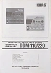 Korg DDM-110 Super Drums / DDM-220 Percussion Original Service Manual Book. Fixed Price $49.99.