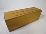Vtg Beginner Four Note Wooden Tongue Drum Nova Diversified #B4T12P Oregon. Fixed Price $29.99.