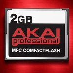 Akai 2GB Compactflash Cf Card For Mpc 500, 1000 & 2500. Fixed Price $29.95.