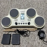 Avatar PD405 Tabletop Percussion Pad Adapter 2 Pedals Drumsticks Works. Fixed Price $48.00.