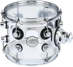 Dw Design Series Clear Acrylic Tom - 7" X 8". Fixed Price $299.00.