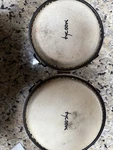 Tycoon Ritmo Bongos Mahogany Finish. Fixed Price $90.00.