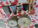 Bongos Gen Ii 3JCR Bells, Cha -timbale-hand Bell,,lp. Fixed Price $1600.00.