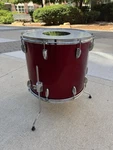 18" Yamaha 8000 Tour Series Floor Tom Drum Japan Wine Red 16X18 FT818GC #WM2. Fixed Price $317.25.