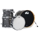 Dwe 4PC Electronic/acoustic Drum Shell Pack Black Galaxy. Fixed Price $4499.00.