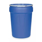 Eagle Mfg 1601MB Open Head Transport Drum, Polyethylene, 30 Gal, Unlined, Blue. Fixed Price $80.59.
