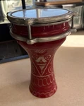 Cumbus Turkish Goblet Drum With Tuning Lugs & Removable Head 9.5 From Istanbul. Fixed Price $45.00.