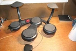 Sharper Image Digital 6-PIECE Electronic Drum Set 4 Cymbal Foot Pedal As-is. Fixed Price $29.95.