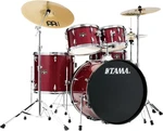 Tama Imperialstar Complete Drum Set 5-PIECE 22" Kick Candy Apple Mist. Fixed Price $999.99.