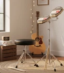 Evans Realfeel 6" Practice Pad & Drumstick Bundle (no Stand). Fixed Price $44.99.