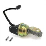 1932 Ford 7 Dual Power Brake Pedal Kit Xt Drum/drum Large Chrome Oval Pad. Fixed Price $467.45.