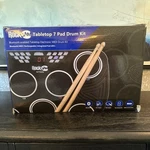 Rockjam Bluetooth Tabletop Electric Drum Set 7 Pad. Fixed Price $50.00.