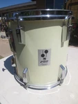 Vintage 1970'S Sonor Phonic Ply Beech 12 X White Mounted Tom Drum. Fixed Price $300.00.