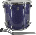 Ludwig Classic Maple Keystone Series 18" X 16" Floor Tom Blue Sparkle. Fixed Price $750.00.