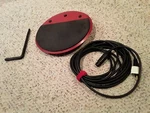 DDRUM4 Cymbal Pad #1 With Original Mounting L-rod & Input Cable Rare To Find. Fixed Price $225.00.