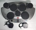 Fender Starcaster Electronic Drum Set With Foot Pedals Model TT-1. Fixed Price $111.99.