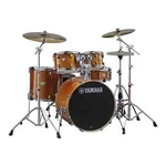 Yamaha Stage Custom Birch 5PC Drum Set W/22" Bd Honey Amber. Fixed Price $899.99.