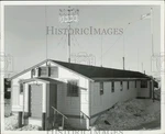 Press Photo Antennae Protrudes From Top Of Building, Nome - AFA46149. Fixed Price $24.99.