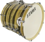 Tama Superstar Classic 22" X 18" Bass Drum- Natural Ebony Tiger Wrap Blemish. Fixed Price $189.75.