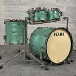 Tama Starclassic Maple 4PC Drum Set Surf Green Silk. Fixed Price $2399.99.