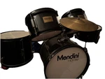 Mendini By Cecilio 16 5-PIECE Complete Kids Junior Drum Set Black. Fixed Price $50.00.