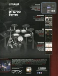 2017 Print Of Yamaha DTX700 Series DTX760K Electronic Drum Kit. Fixed Price $9.99.