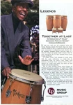 1999 Print Ad Of Latin Percussion Lp Valje Armando Peraza Series Congas & Bongos. Fixed Price $9.99.