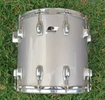 1980'S Ludwig Rocker 14" Power-plus Tom In Silver Smoke For Your Drum Set! L757. Fixed Price $224.95.