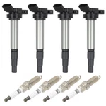 Asape Set Of Ignition Coil Pack With 4*SPARK Plug Fit For 2009-2017 Toy.... Fixed Price $60.99.