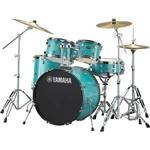 Yamaha Rydeen 5-PIECE Drum Set Turquoise Glitter. Fixed Price $774.99.