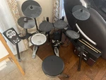Roland V-drum Kit Pedal TD-07KX Electric Drums Used Good Condition. Fixed Price $665.00.